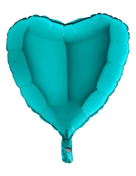 Palloncino Mylar Cuore Tiffany 18" - 46cm - 1pz | G3S Party