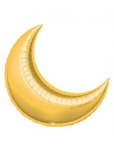 Palloncino Mylar Luna Oro 36" - 91cm - 1pz | G3S Party
