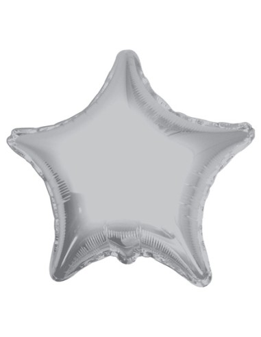 Palloncino Mylar Stella Argento 36" - 91cm - 1pz | G3S Party