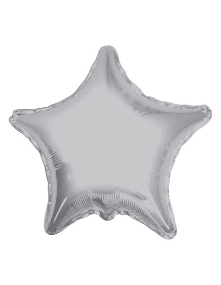 Palloncino Mylar Stella Argento 36" - 91cm - 1pz | G3S Party