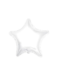 Palloncino Mylar Stella Bianco 18" - 46cm - 1pz | G3S Party
