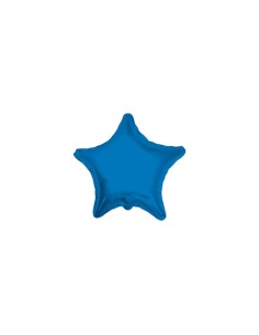 Palloncino Mylar Stella Blu Scuro 4" - 10cm - 5pz | G3S Party