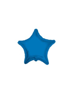 Palloncino Mylar Stella Blu Scuro 9" - 23cm - 5pz | G3S Party