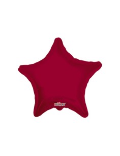 Palloncino Mylar Stella Bordeaux 18" - 46cm - 1pz | G3S Party