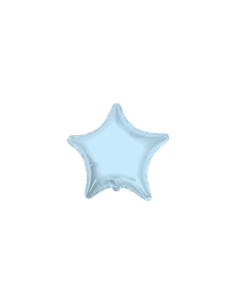 Palloncino Mylar Stella Celeste 9" - 23cm - 5pz | G3S Party