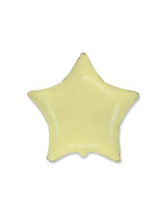 Palloncino Mylar Stella Crema 18" - 46cm - 1pz | G3S Party