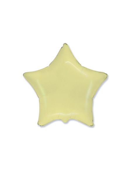 Palloncino Mylar Stella Crema 18" - 46cm - 1pz | G3S Party