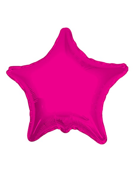 Palloncino Mylar Stella Fuxia 36" - 91cm - 1pz | G3S Party
