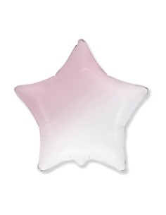 Palloncino Mylar Stella Rosa Baby Sfumato 32" - 81cm - 1pz | G3S Party