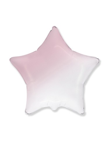 Palloncino Mylar Stella Rosa Baby Sfumato 32" - 81cm - 1pz | G3S Party