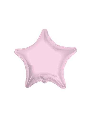 Palloncino Mylar Stella Rosa Chiaro 18" - 46cm - 1pz | G3S Party