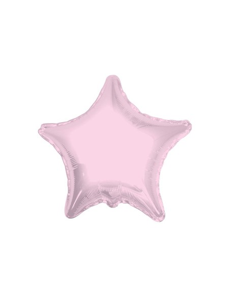 Palloncino Mylar Stella Rosa Chiaro 18" - 46cm - 1pz | G3S Party