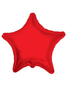 Palloncino Mylar Stella Rosso 36" - 91cm - 1pz | G3S Party