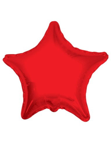 Palloncino Mylar Stella Rosso 36" - 91cm - 1pz | G3S Party