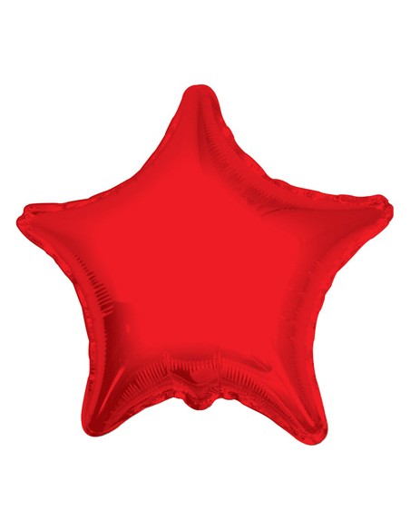 Palloncino Mylar Stella Rosso 36" - 91cm - 1pz | G3S Party
