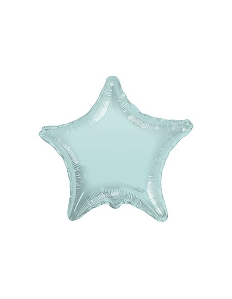 Palloncino Mylar Stella Verde Menta 18" - 46cm - 1pz | G3S Party