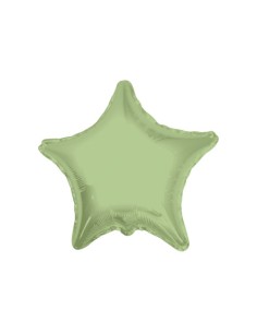 Palloncino Mylar Stella Verde Oliva 18" - 46cm - 1pz | G3S Party