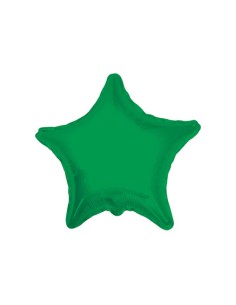 Palloncino Mylar Stella Verde Smeraldo 18" - 46cm - 1pz | G3S Party