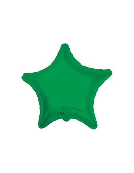 Palloncino Mylar Stella Verde Smeraldo 18" - 46cm - 1pz | G3S Party
