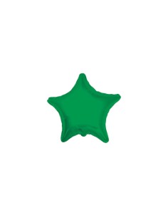 Palloncino Mylar Stella Verde Smeraldo 9" - 23cm - 5pz | G3S Party