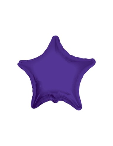 Palloncino Mylar Stella Viola 18" - 46cm - 1pz | G3S Party