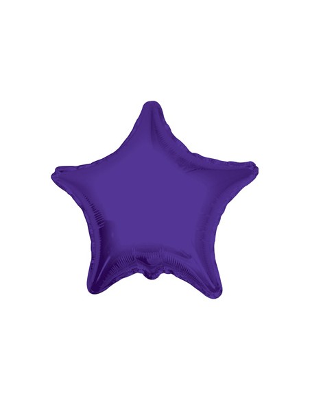 Palloncino Mylar Stella Viola 18" - 46cm - 1pz | G3S Party