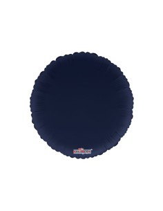 Palloncino Mylar Tondo Blu Navy 18" - 46cm - 1pz | G3S Party