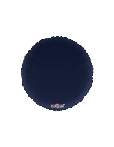 Palloncino Mylar Tondo Blu Navy 18" - 46cm - 1pz | G3S Party