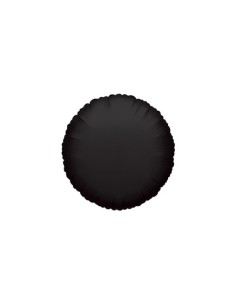Palloncino Mylar Tondo Nero 9" - 23cm - 5pz | G3S Party