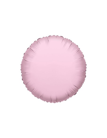 Palloncino Mylar Tondo Rosa Chiaro 18" - 46cm - 1pz | G3S Party