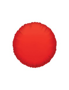 Palloncino Mylar Tondo Rosso 18" - 46cm - 1pz | G3S Party
