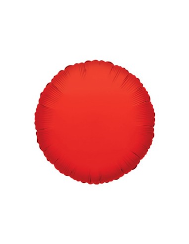 Palloncino Mylar Tondo Rosso 18" - 46cm - 1pz | G3S Party