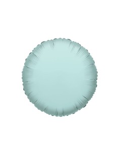 Palloncino Mylar Tondo Verde Menta 18" - 46cm - 1pz | G3S Party
