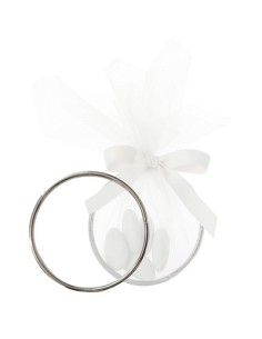 Anello argento in metallo Ø7cm | G3S