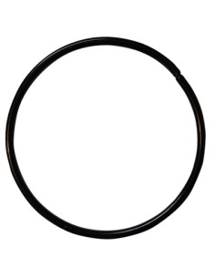 Anello nero in metallo Ø7cm | G3S