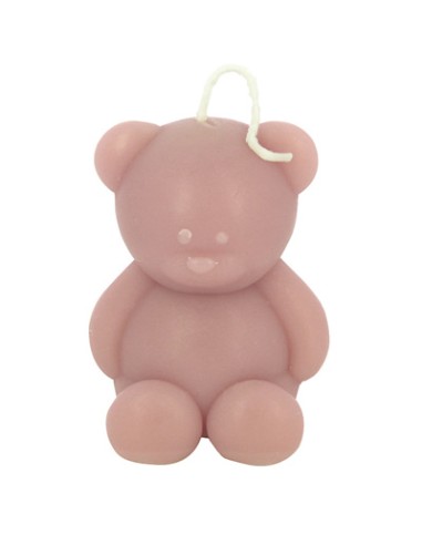 Candela a forma di orsetto rosa 5x7cm | G3S