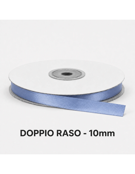 Nastro Doppio Raso 10 mm x 50 m - Lavagna - bobina
