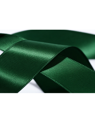 Nastro Doppio Raso 10 mm x 50 m - Verde Bottiglia - dettaglio colore Verde Bottiglia