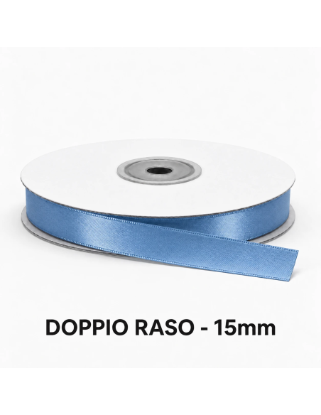 Nastro Doppio Raso 16 mm x 50 m - Columbia - bobina