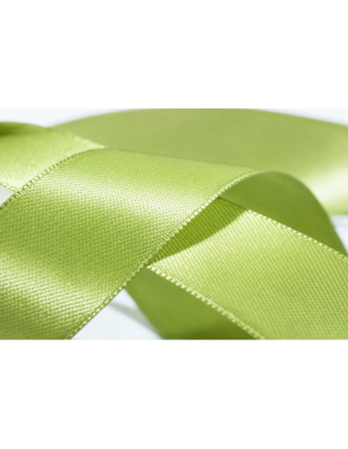 Nastro Doppio Raso 16 mm x 50 m - Pistacchio - dettaglio colore Pistacchio