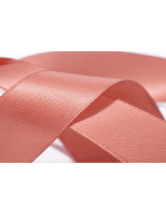 Nastro Doppio Raso 16 mm x 50 m - Rosa Antico - bobina 2