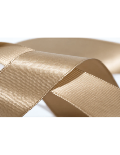 Nastro Doppio Raso 16 mm x 50 m - Vaniglia - bobina 2
