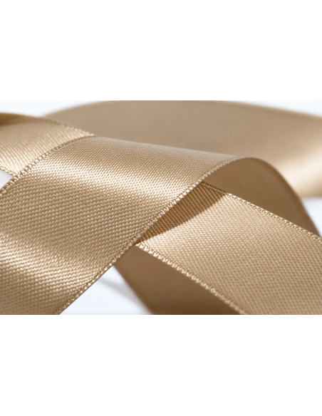 Nastro Doppio Raso 16 mm x 50 m - Vaniglia - dettaglio colore Vaniglia