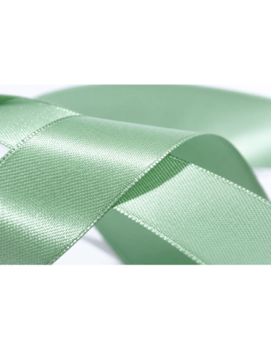 Nastro Doppio Raso 25 mm x 50 m - Verde Acqua - dettaglio colore Verde Acqua