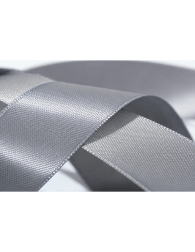 Nastro Doppio Raso 38 mm x 50 m - Argento - dettaglio colore Argento