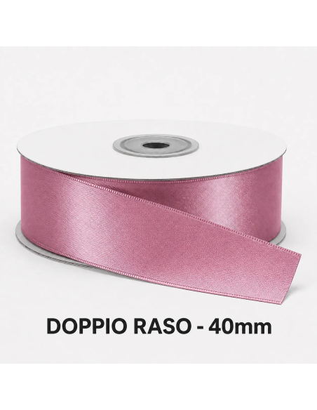 Nastro Doppio Raso 38 mm x 50 m - Cipolla - bobina