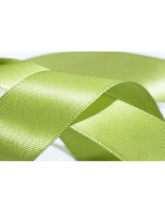 Nastro Doppio Raso 38 mm x 50 m - Pistacchio - bobina 2