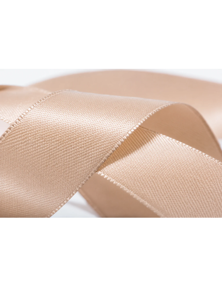 Nastro Doppio Raso 38 mm x 50 m - Skin - dettaglio colore Skin