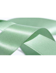 Nastro Doppio Raso 38 mm x 50 m - Verde Acqua - bobina 2