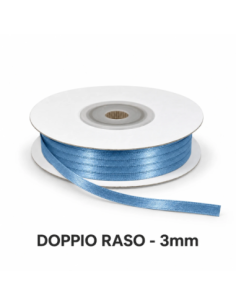 Nastro Doppio Raso 3 mm x 50 m - Columbia - bobina